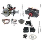 DLE120HD moteur de Drone 7,2kw hybride refroidi à l'eau générateur d'électricité moteur à essence Kit électrique